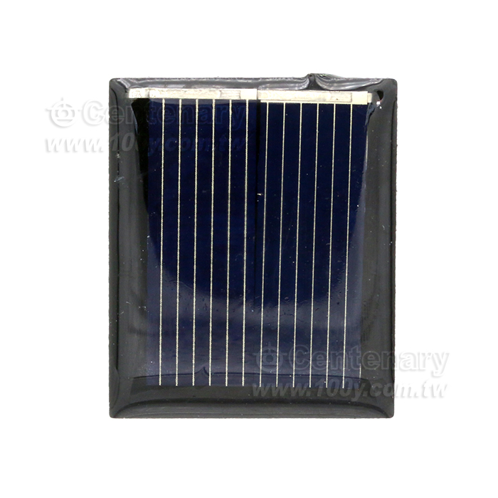 多晶太陽能板  1V/80mA 0.08W  尺寸30*25mm - 154537 產品圖片
