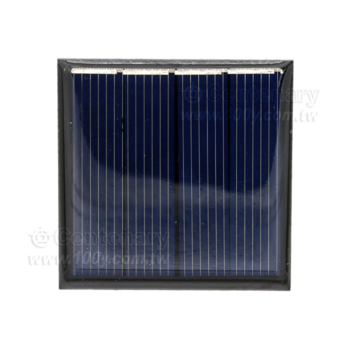 2V 多晶太陽能板  110mA/0.22W  尺寸44*44mm - 154541 產品圖片
