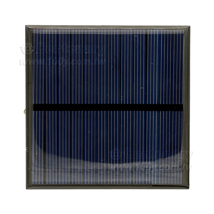 6V 多晶太陽能板  150mA/0.9W  尺寸80*80mm - 154547 產品圖片