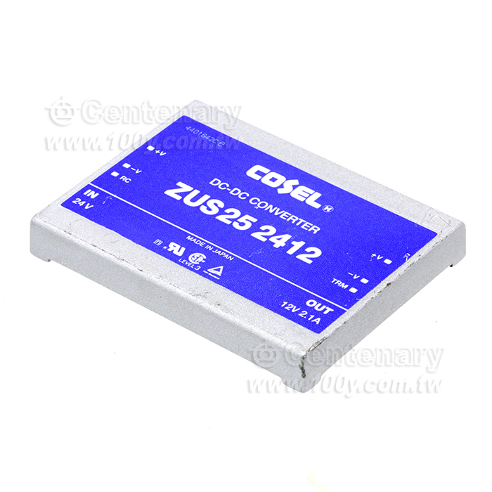 COSEL 隔離式DC/DC轉換器 24V轉12V 2.1A - 153410 產品圖片