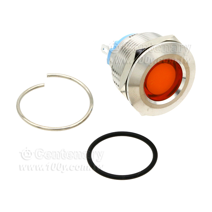 Φ22mm LED Metal Indicator IP67 - 154125 Product Image