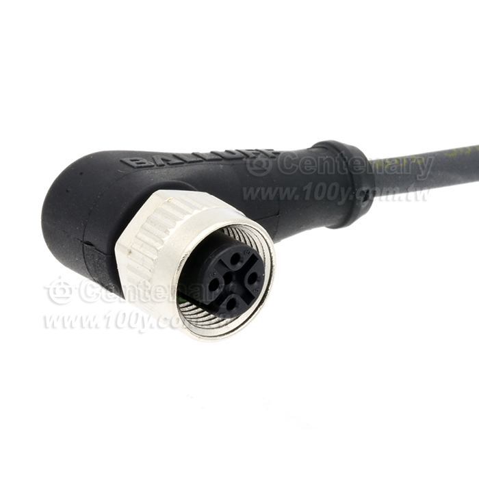 90度5P母頭 M12單頭連接線 2M - 93931 產品圖片