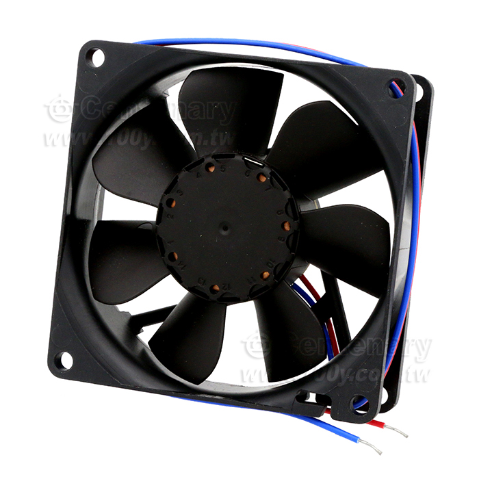 DC風扇37.0dB（A）2.4W 46.5 CFM（1.30m³/min） 2 引線 - 154736 產品圖片