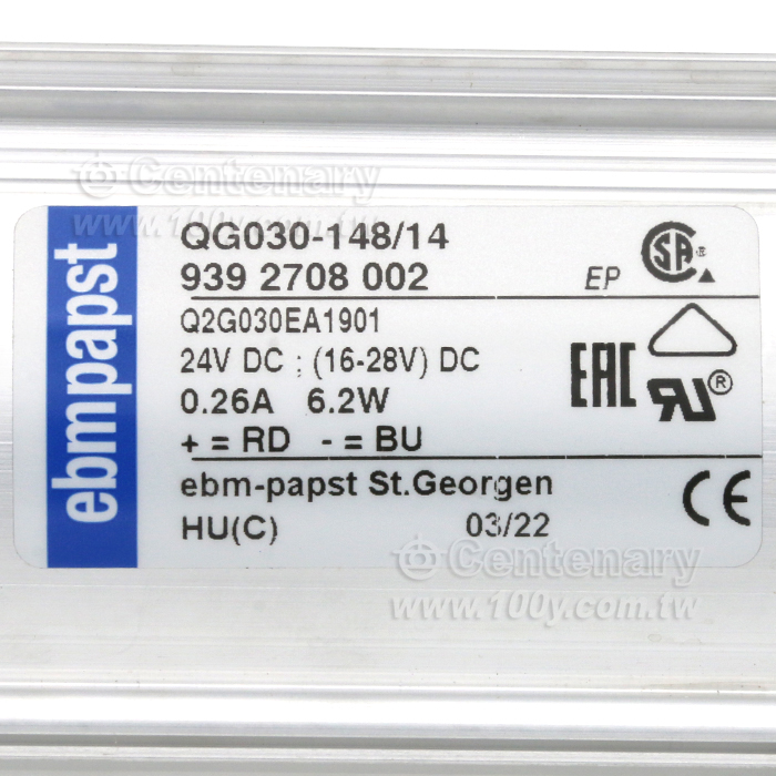 DC風扇滾珠44.0 CFM(1.23m³/min)49.0dBA/6.2W 2引線 - 154738 產品圖片