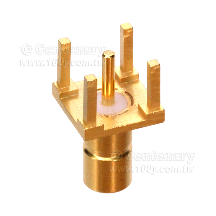 SMB Jack, Vertical PCB 50ohm SMB-JR/PCB - 94090 Product Image
