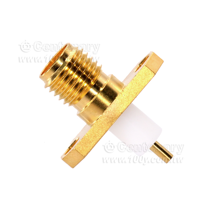 SMA Jack 2 Hole 27GHz VSW1.35 - 94126 產品圖片