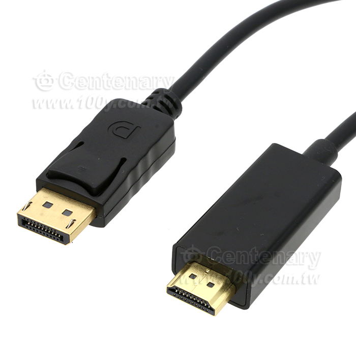 DP轉 HDMI 轉接線  3M 黑色 4K - 155264 產品圖片