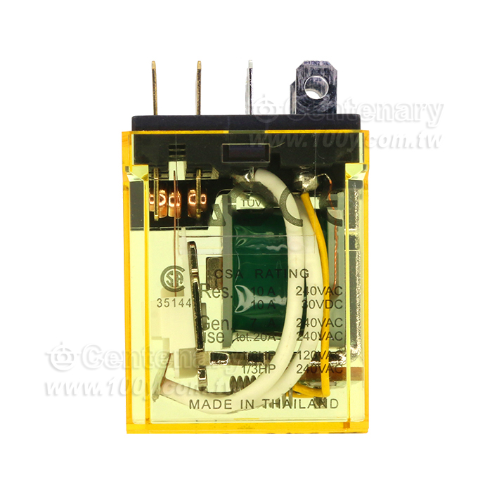 功率繼電器 DC24V 3PDT(帶燈) - 154618 產品圖片