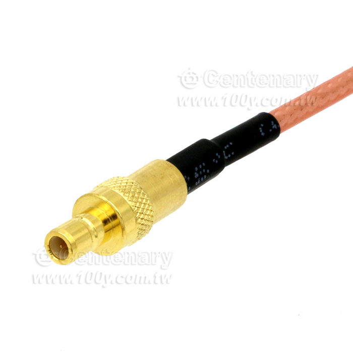 SMB公轉紫銅鱷魚夾35mm轉接線RG316線 - 155518 產品圖片