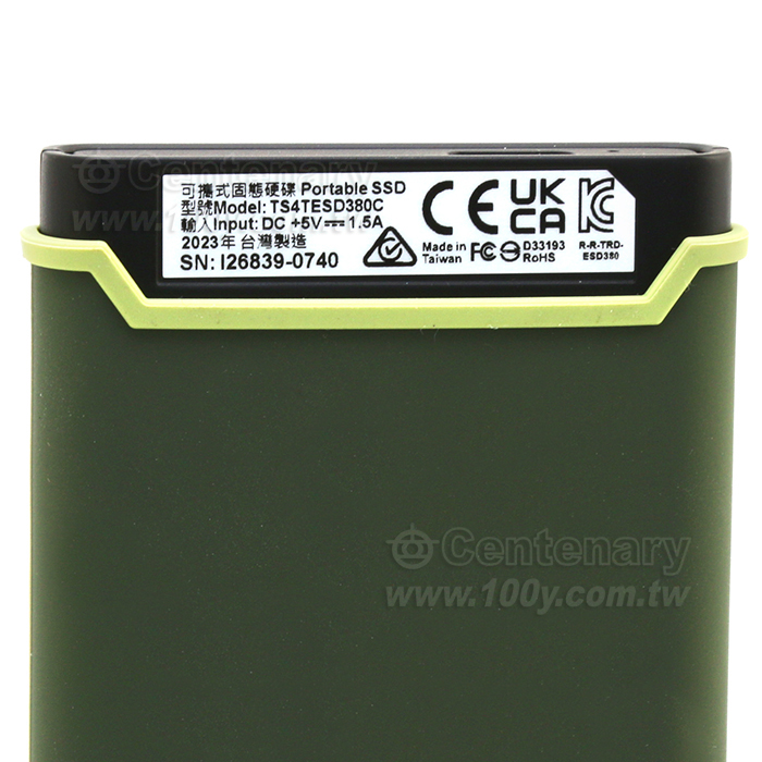 Transcend_4TB ESD380C Series Type-C External SSD Solid State Drive - 94236 Product Image