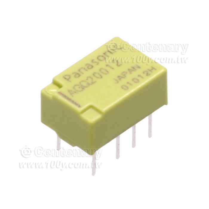 信號繼電器DIP-8 DPDT 2A 12V - 155820 產品圖片