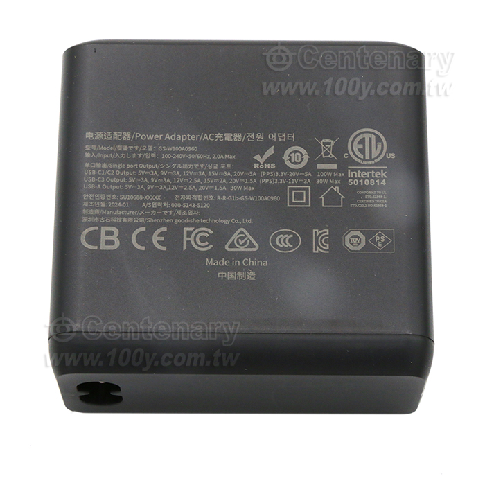 PD100W 四口快充頭 - 156756 產品圖片