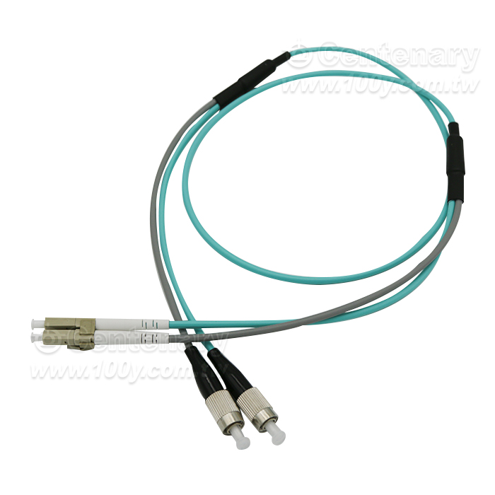 防鼠鎧裝光纖跳線(OM3)50/125um 線材Φ3.0mm LC-FC - 156705 產品圖片