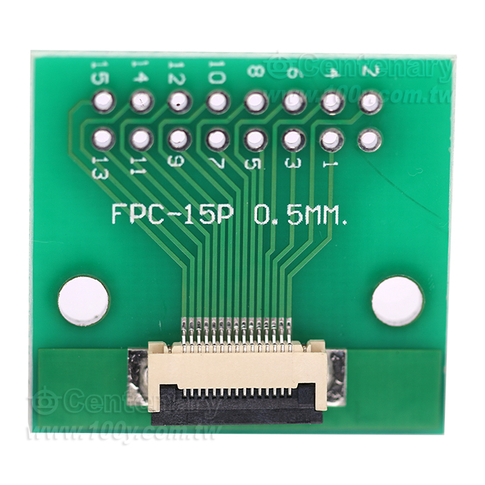 FPC/FFC排線轉接板轉直插15P - 156787 產品圖片