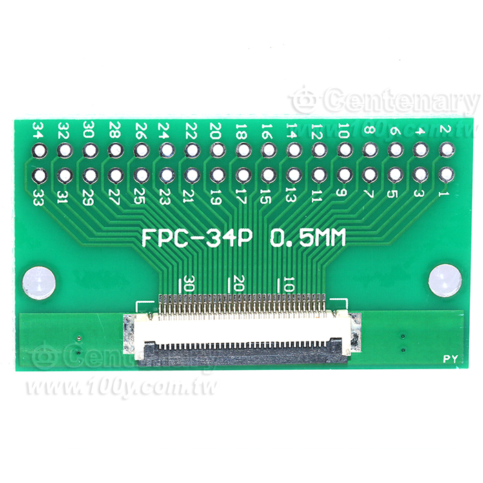 FPC/FFC排線轉接板轉直插34P - 156792 產品圖片