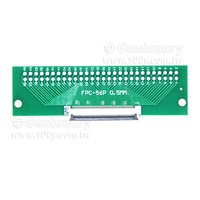 FPC/FFC排線轉接板轉直插54P - 156795 產品圖片