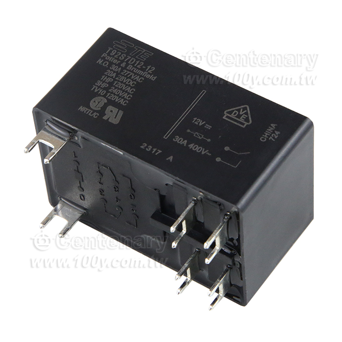 電磁繼電器 12VDC - 157832 產品圖片