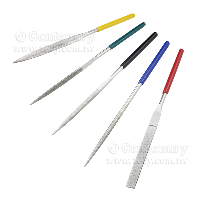 鑽石銼刀 5*180mm 5支組 - 128295 產品圖片
