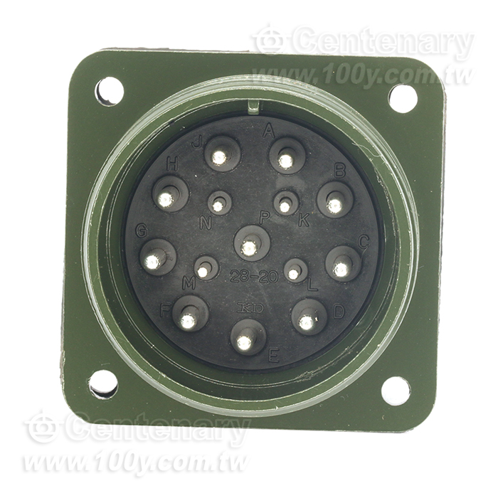 14P公端直管接頭 13A~20A/500Vac/700Vdc - 157707 產品圖片