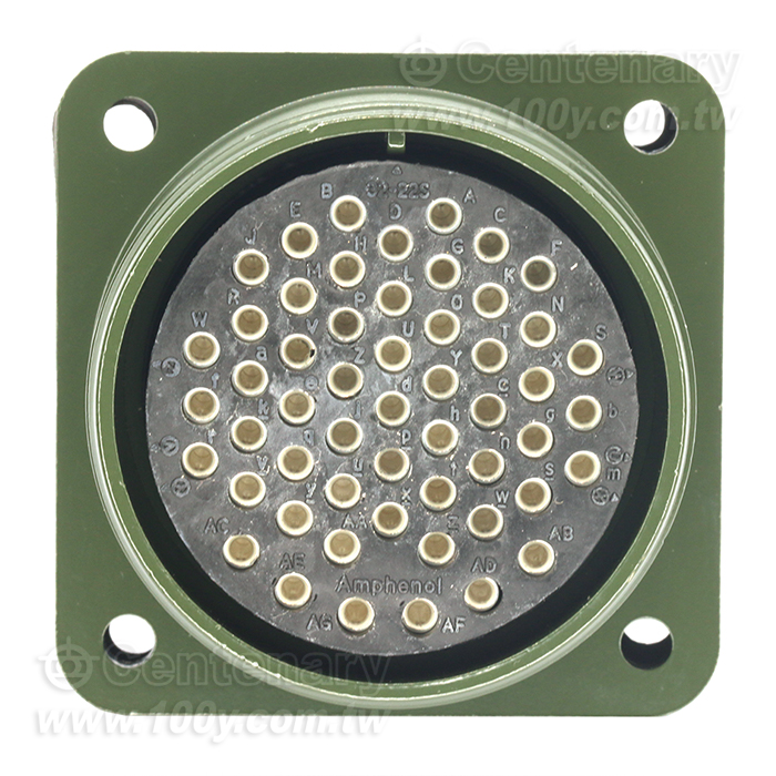 54P母端械外插座 23A~35A/500Vac/700Vdc - 157712 產品圖片