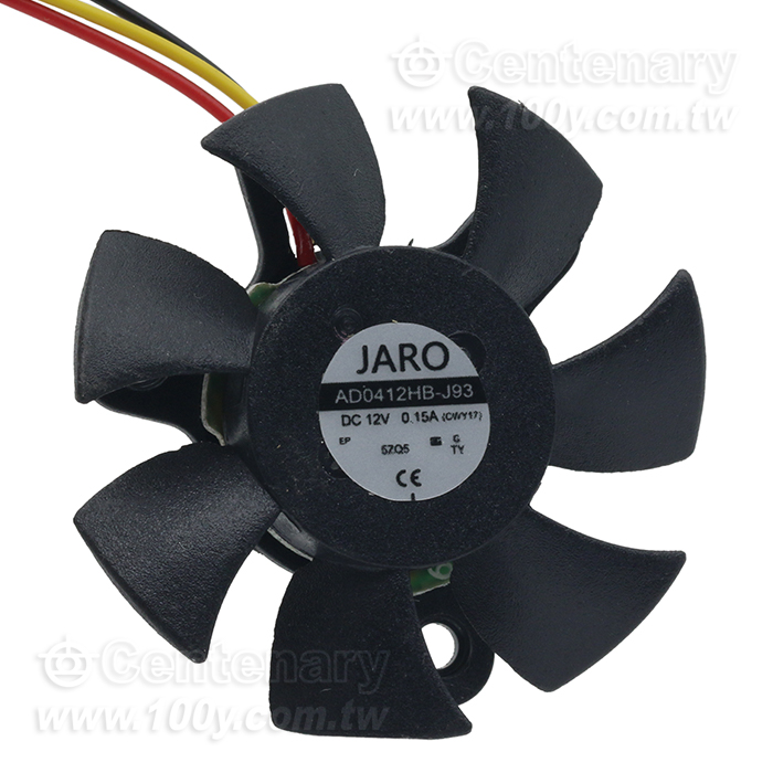 散熱風扇 JARO DC12V 0.15A - 158676 產品圖片