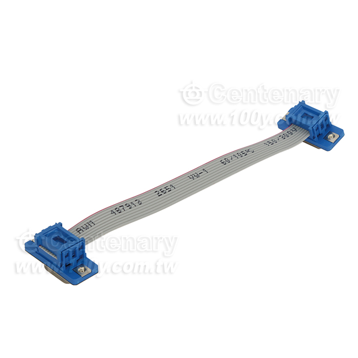 DB9母 TO DB9母 雙頭灰排線 15cm - 94572 產品圖片