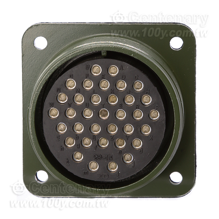 35P母端械外插座 13A~20A 500Vac - 57035 產品圖片