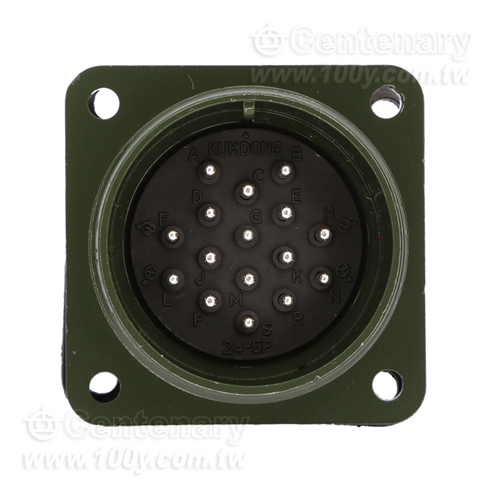 16P公端械外插座13-20A/500Vac/700Vdc - 64800 產品圖片