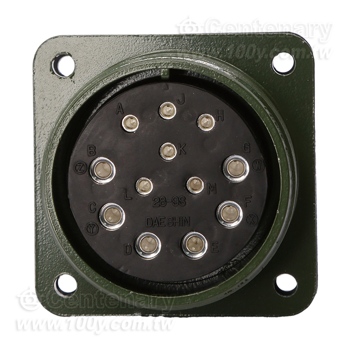 12P 母端械外插座 23A~35A/500Vac/700Vdc - 157711 產品圖片