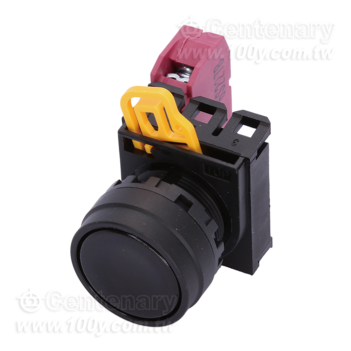 φ22 按鈕開關 黑色 1NC - 157763 產品圖片