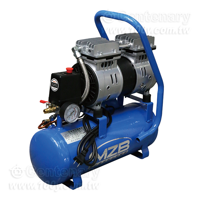 空壓機靜音無油 110V 600W/9L 108L/min - 157826 產品圖片