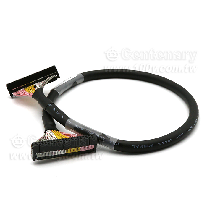 Double-Ended IDC Horn 40P Input and Output Cable - 94658 Product Image