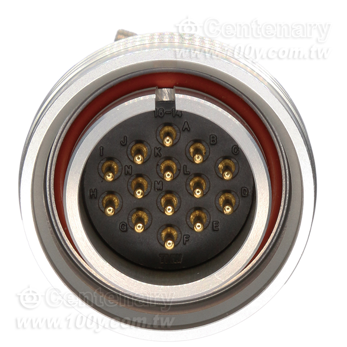 "TAJIMI" PRC04 Series 14P male plug 5A/350V - 157760 Product Image