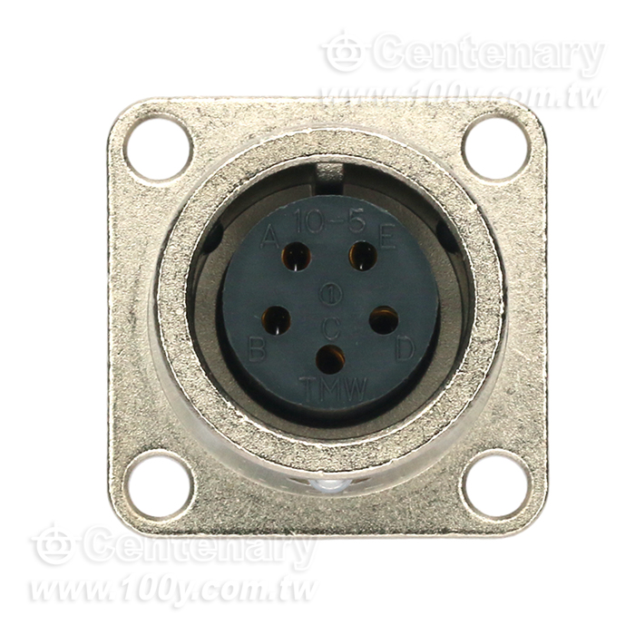 TAJIMI Female Flange Mount Receptacle - 157751 Product Image