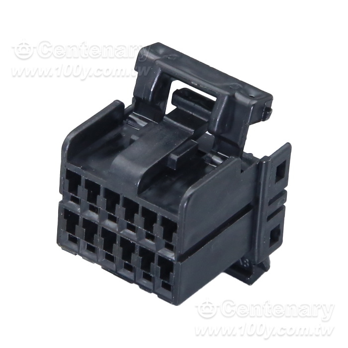 TE CONN PLUG HSG 12POS 2.50MM - 159851 Product Image
