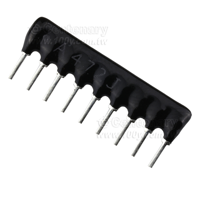 A-Type 1/8W 4.7Kohm ±5% 9P - 5553 產品圖片