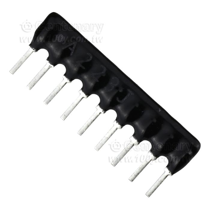 HF風華_A-Type排阻 1/8W 22Kohm ±5% 9PINS - 138522 產品圖片