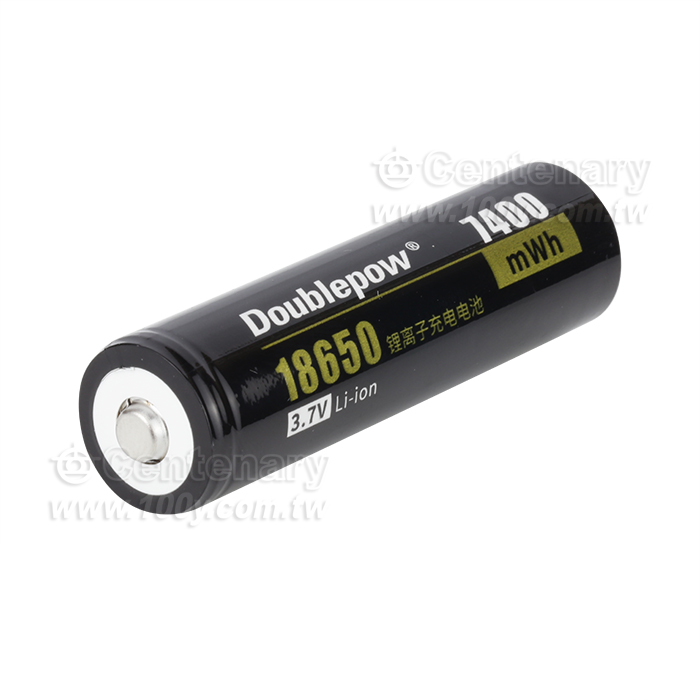 18650充電鋰電池 3.7V 尖頭 7400mWh =2000mAh - 159551 產品圖片