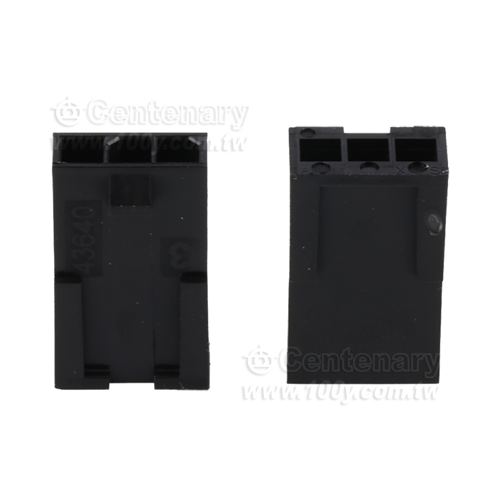 Micro-Fit 3.0/43640-3P-3.0mm-公插頭 無耳 - 109417 產品圖片