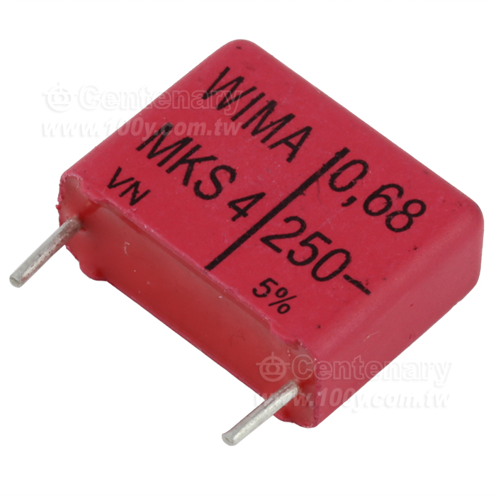 0.68uF/250V ±10%(角距15mm) - 65897 產品圖片