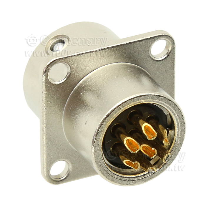 TAJIMI Male Flange Mount Receptacle - 157756 Product Image