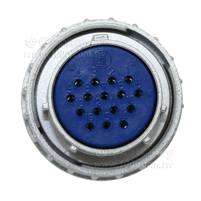 七星16P 母插頭 Shell size：24 - 157974 產品圖片