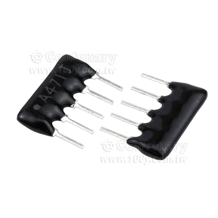 A 1/8W 470ohm ±5%   5PINS - 5490 產品圖片