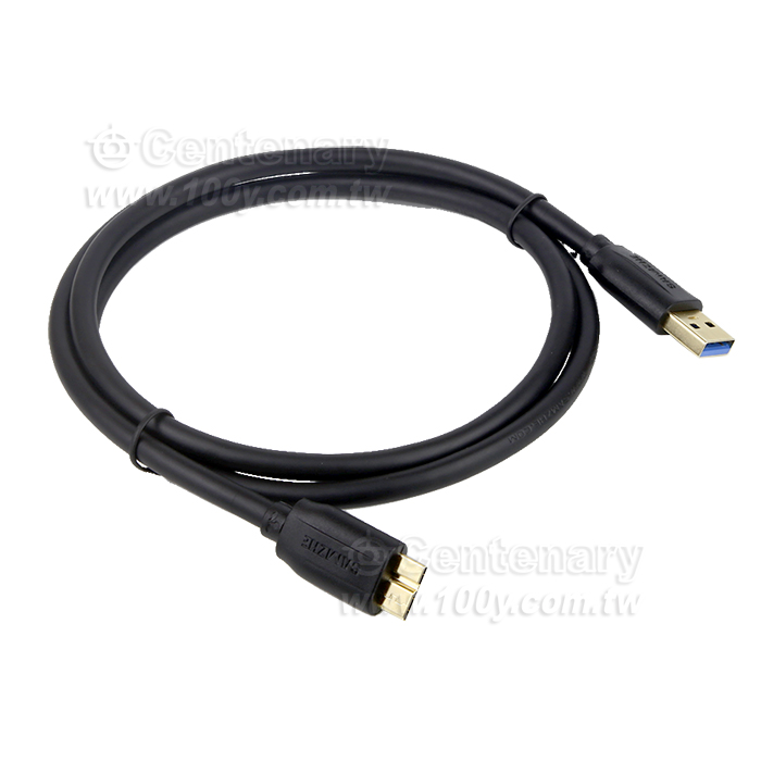 USB 3.0 A(公)/micro B(公) 1M 黑色 - 158511 產品圖片