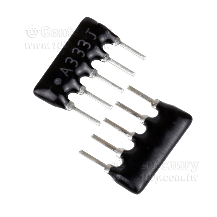 A-Type 5Pins 1/8W SIP Resistor Networks - 159865 Product Image