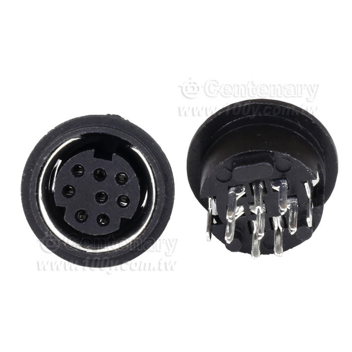 Mini-DIN PS2 Connection Socket - 129827 Product Image