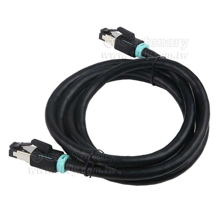 工程款 八類萬兆網線 40Gbps JC系列線長1.5M 黑色 - 160584 產品圖片