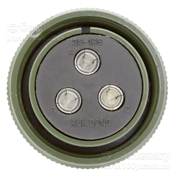 3P 母端直管接頭13A~20A 500Vac/700Vdc - 157558 產品圖片