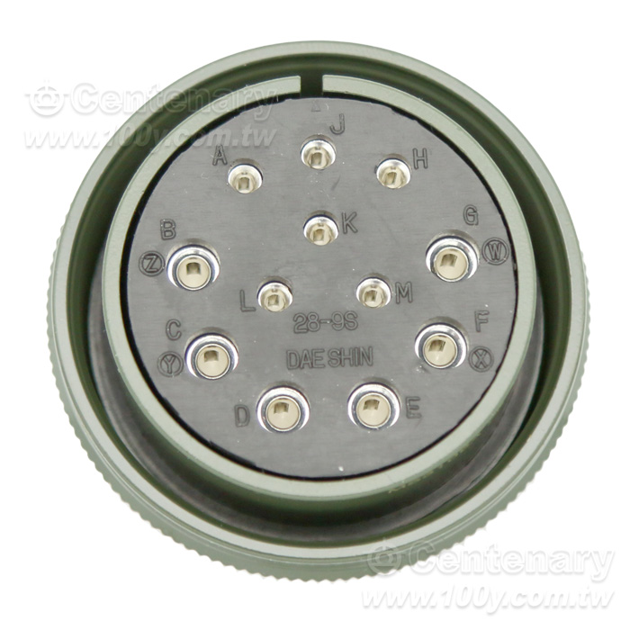 12P母端直管接頭13A~20A 500Vac/700Vdc  - 157584 產品圖片