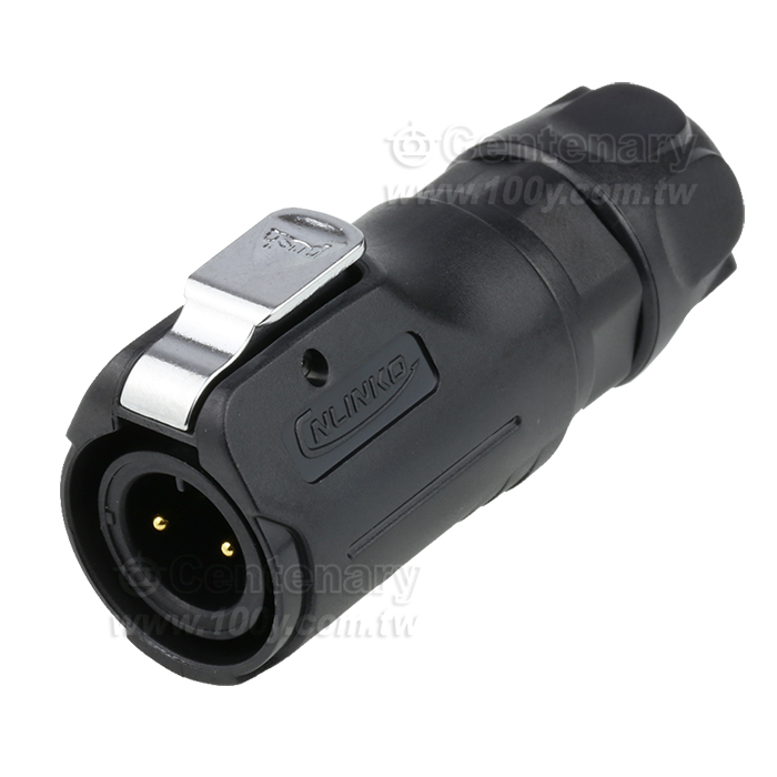 Cnlinko  LP12 Type 2 core Male Plug/Multi core power supply Industrial waterproof connectors - 119821 Product Image